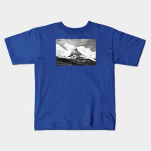 Matterhorn Swiss Alps / Swiss Artwork Photography Kids T-Shirt